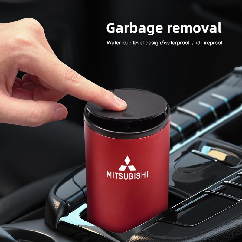 pdsh9 Car Debris Storage Bin Garbage Bin Central Control Sorting Box For Mitsubishi EK Pajero Xpander Eclipse Cross ASX L200 Xforce