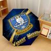 Автоматический 3-складной зонт Sheffield Wednesday FC, 8 ребер, ветрозащитный, складной, защита от солнца и дождя, для путешествий на открытом воздухе, для ежедневного использования