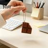 Сенсорные игрушки для взрослых и детей, 3D-печатная плитка шоколадной конфеты, кликер, фиджет-игрушка, брелок-антистресс в форме клавиатуры, игрушка для снятия стресса на рабочий стол, для детей,
