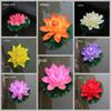 Plants Home Decoration Green Leaves Water Lily Simulation Artificial Lotus Flower Fake Plants