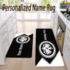 Custom Name Eintracht Frankfurt Flannel Area Rug Kitchen Floor Mat Personalized Home Decoration