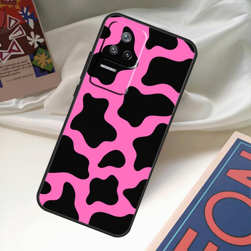 Cow Print Case For Xiaomi 14 13 Ultra 12 Lite 11T 12T 13T Pro POCO M6 X3 X5 X6 Pro F3 F5 M5s Cover