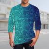 Men's T Shirt O-Neck Clothing Apparel Outdoor Long Sleeve Print Fashion Designer Vintage
