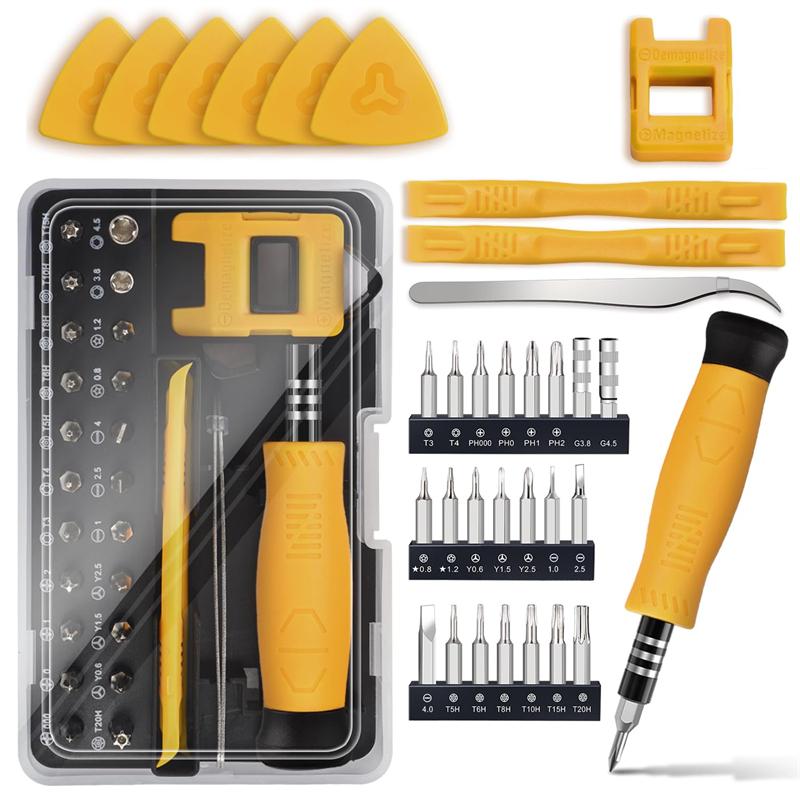 33 In 1 Precision Screwdriver Set Electronics Repair Tool Kit for Computer Laptop Nintendo Phone PS4 with for Beginner IT DIY