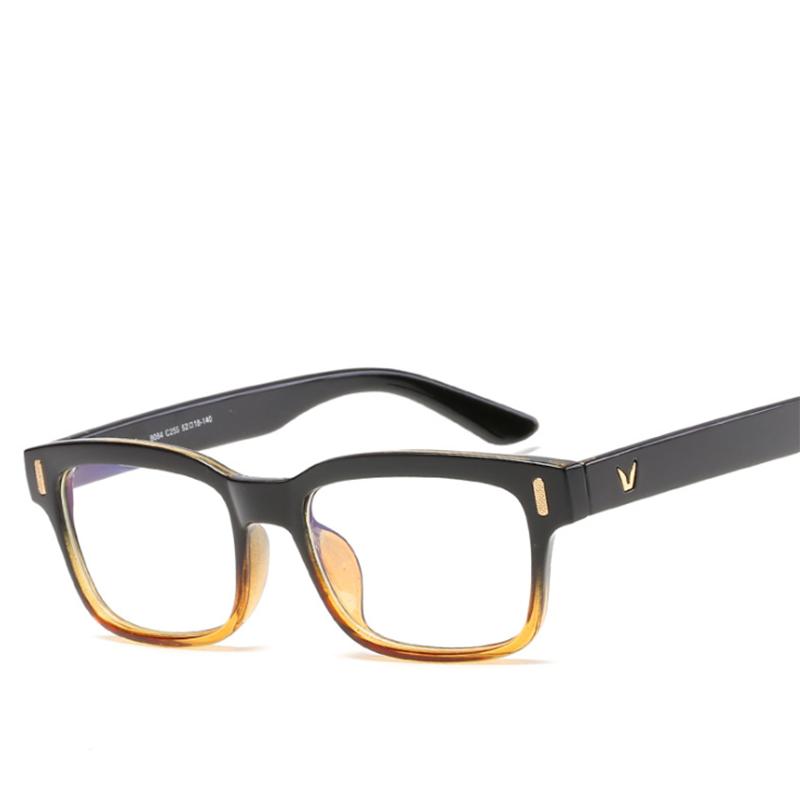 -0.5 -0.75 -1.0 To -6.0 Prescription Eyeglasses 1.56 Aspheric Lens Myopia Glasses For Unisex Literary Student Diopters Glasses