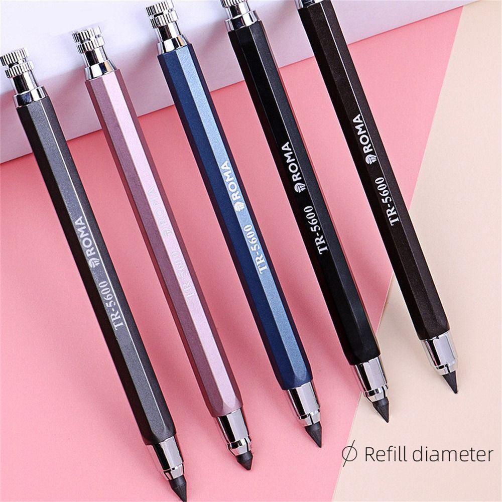 Drafting Metal Painting Students Automatic Pencil Movable Pencil Mechanical Pencil 5.6mm Pencil
