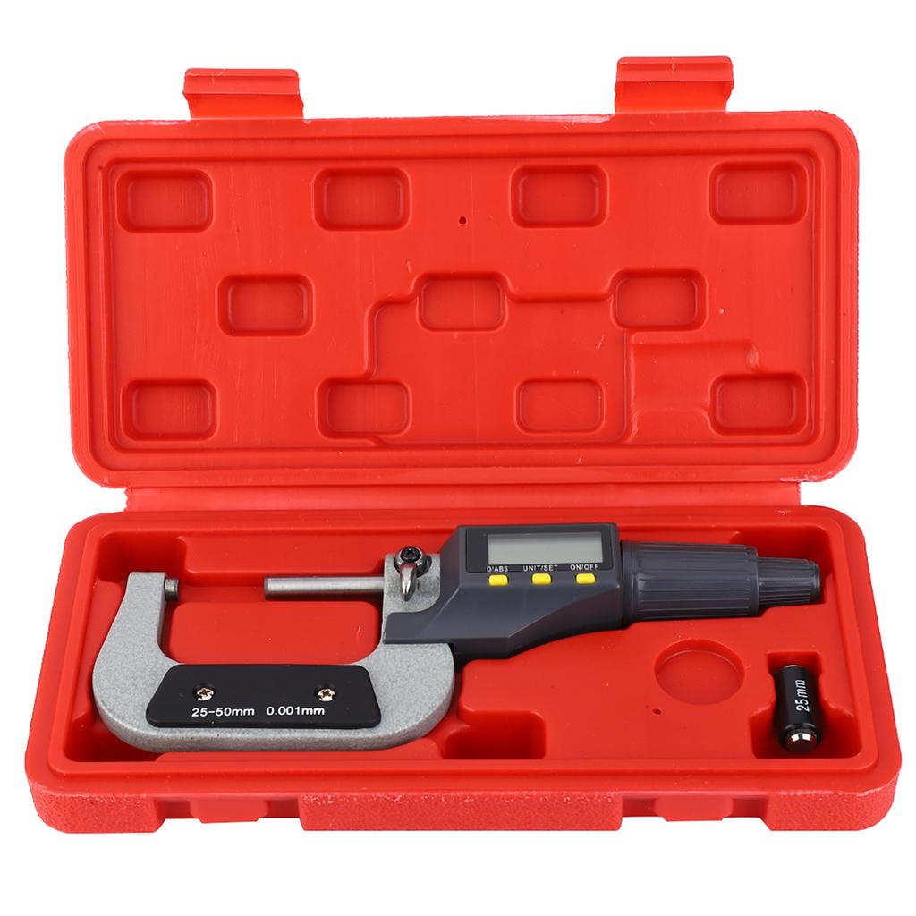 0.001мм цифровой электронный микрометр внешний микрометр штангенциркуль калибр 2550мм