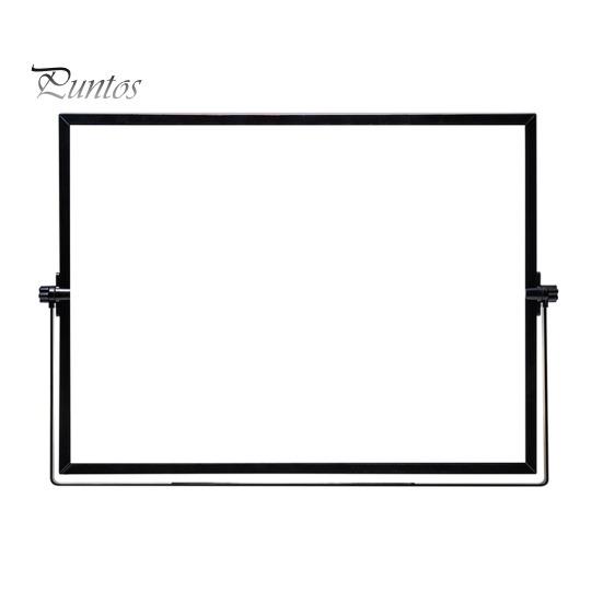 Магнитная белая доска с регулируемой подставкой, двухсторонняя портативная белая доска с гладкой поверхностью, удобная для письма белая доска