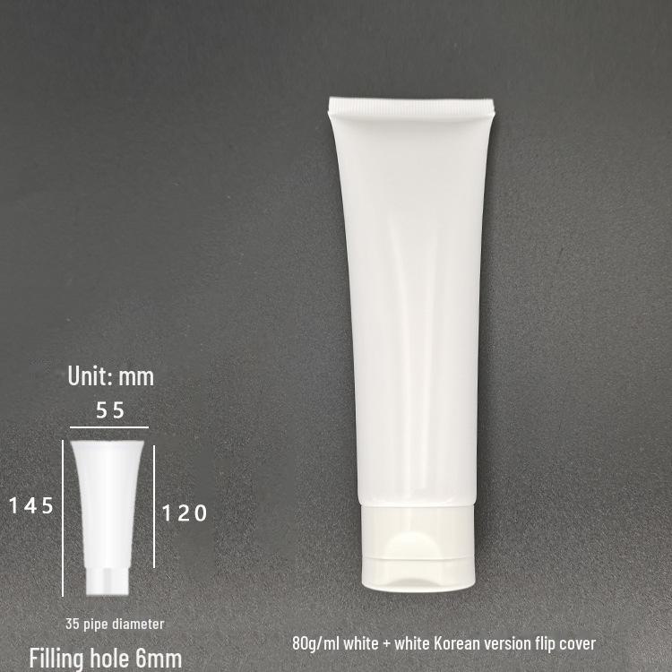 80 г 80 мл очищающее средство для лица, солнцезащитный крем и крем для рук в белой тубе