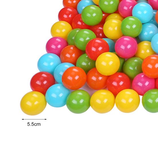 100 шт. детский мячик с океаном, экологически чистая детская игрушка высокой плотности, красочный водный шар для бассейна для детей