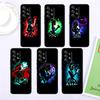 Princess Anime Snow White For Samsung A53 A52 A33 A32 A51 A71 A21S A13 A73 A50 A22 A23 A03 A72 A54 A12 5G Black Cover