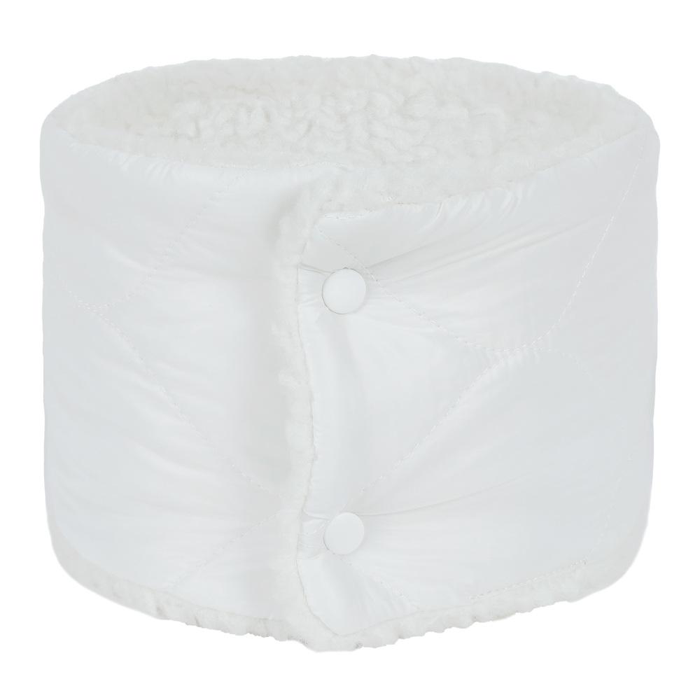 Зимний утолщенный теплый пуховый женский флисовый нагрудник из ягненка с защитой шеи