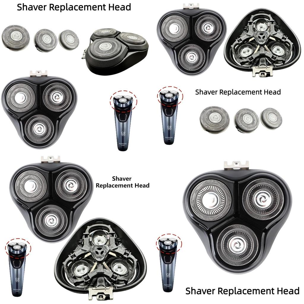 Durable Black Shaver Head Cap For Fs373 Fs337 Fs339 Fs316 Fs390 Abs Steel Material