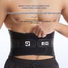 Breathable Lumbar Support Belt for Disc Protrusion - Unisex Fitness Waist Protection with Aluminum Plate