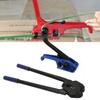 Blue Manual Steel Strap Tensioner Crimper Belts Strapping Banding Tool Packing Machine