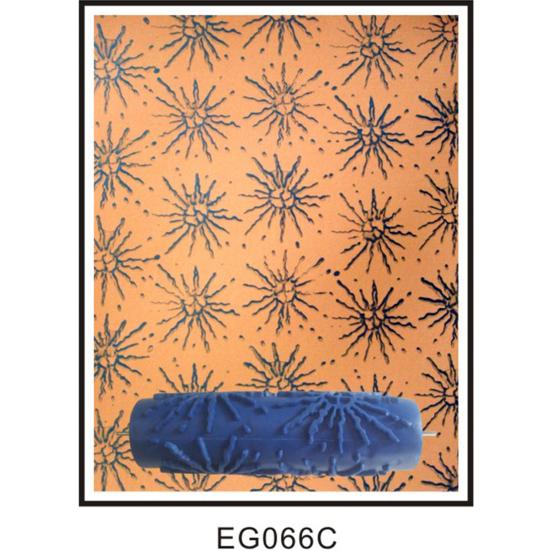 7-Inch Patterned Paint Roller Wall Decorative Art Texture Roller Household Wall Painting Embossing Texture Roller Tools Painting Supplies
