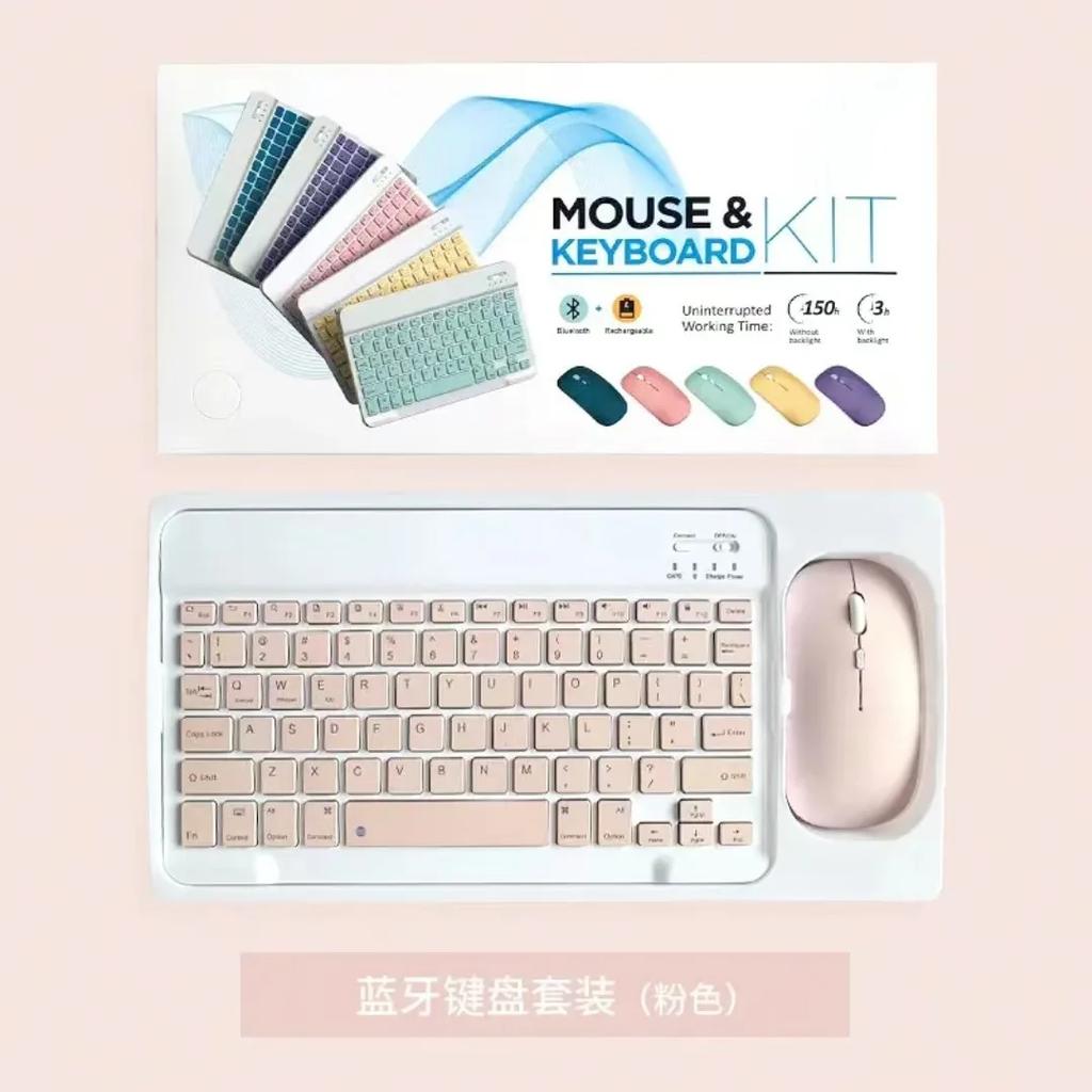 Bluetooth Keyboard and Mouse For IPad Xiaomi Samsung Huawei Phone Tablet Slim Mini Wireless Keyboard