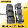 A2049055402 Новый электрический главный выключатель стеклоподъемника для Mercedes Benz W204 W212 C207 A207 C E-класс X204 A2128208310 A2049058202
