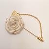 Значок Личность Цинк цинковый сплав мужчины корсаж лист лацкан украшение ткань цветочный значок роза воротник игла