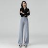 Narrow Suit Wide-leg Pants Women's New Spring and Summer Large-size Versatile High-waisted Loose Straight Casual Pants