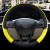 Для Seat Leon FR MK1 MK2 MK3 1M 1P 5F KL1/KL8 Cupra Leon автомобильный чехол на руль из искусственной кожи Нескользящий авто