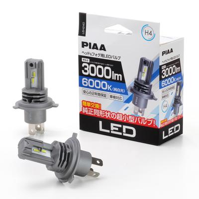 PIAA LEH240 LED 6000K Бесконтроллерный тип Стандартная серия 20/20Вт 3000 лм H4 LED