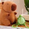 Detachable Turtles Backpack Capybaras Plush Toy Super Soft PP Cotton Hugging Doll Birthday Christmas Gift