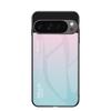 Градиентный цвет закаленное стекло задняя крышка для Google Pixel 9 Pro XL 9 8 Pro 7 8A 7A 7 роскошный глянцевый тонкий ударопрочный защитный чехол для телефона