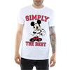 Disney Mens Mickey Mouse Simply The Best T-Shirt