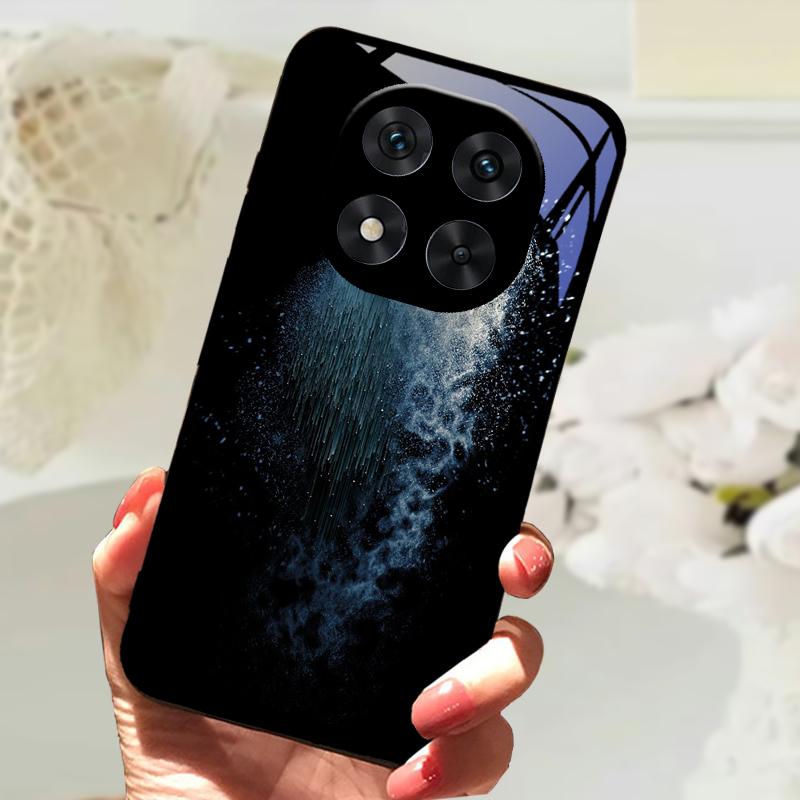 Закаленное Стекло Чехол Для Poco X7 / X7 Pro Милый Животный Жесткий ПК Стекло Чехол Для Телефона Для Xiaomi Poco X5 X6 Pro Ударопрочный Бампер Чехлы