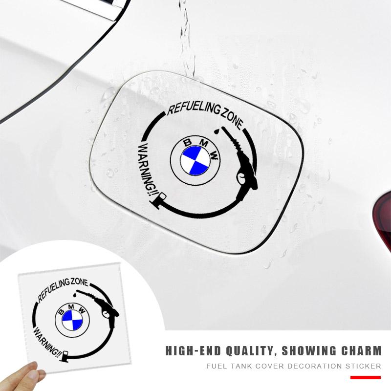 1 шт. Наклейки на крышку бензобака автомобиля Виниловые модные декоративные наклейки для BMW E46 E90 E60 E39 E36 E87 E61 3 5 7 Серия E91 E53 E34 E83 328i