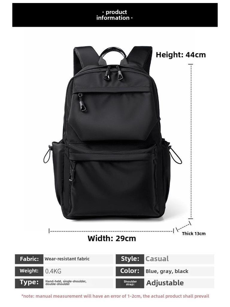 Мужской рюкзак для деловых поездок большой вместимости с печатным логотипом