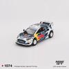 MINI GT 1078 1:64 Subaru Impreza WRC99 Афины 1074 Ford Red Bull Rally WRT Литой металлический модельный автомобиль