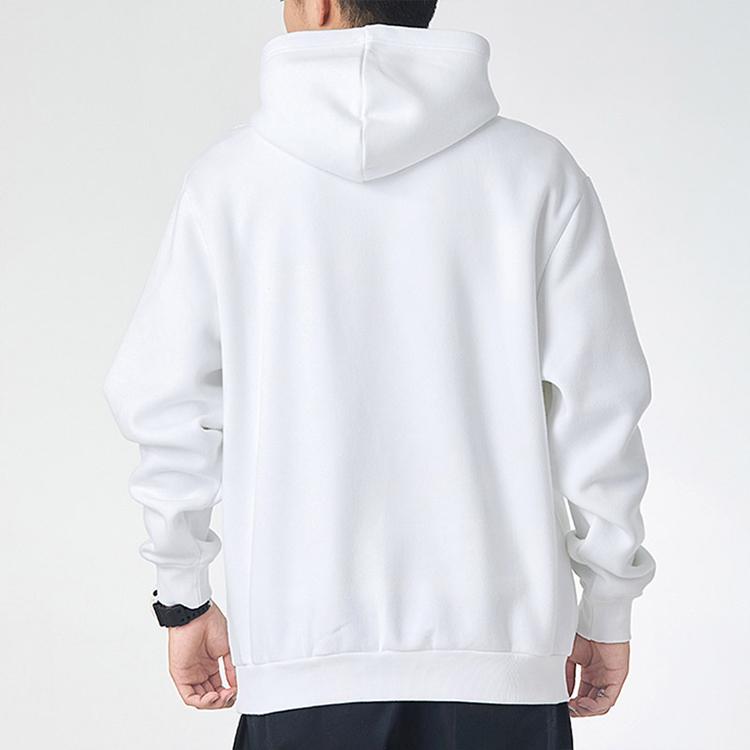 Puma Вязаный пуловер с капюшоном на флисовой подкладке, мужские топы, белый 530289-02