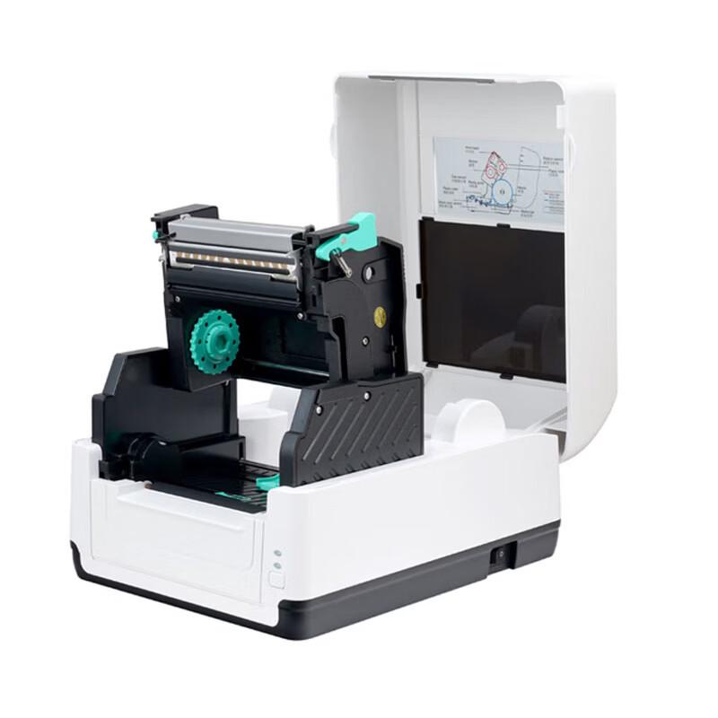 Термотрансферный принтер этикеток со штрих-кодами Xprinter XP-T451B, китайская вилка (адаптер в комплекте)
