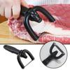Stainless Steel Meat Slicer Manual Meat Cutters Multipurpose Meat Fat Trimmer Ham