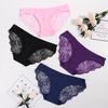 Women's Sexy Lace Panties Seamless Panty Briefs Underwear Breathable Hollow Triangle Underpants