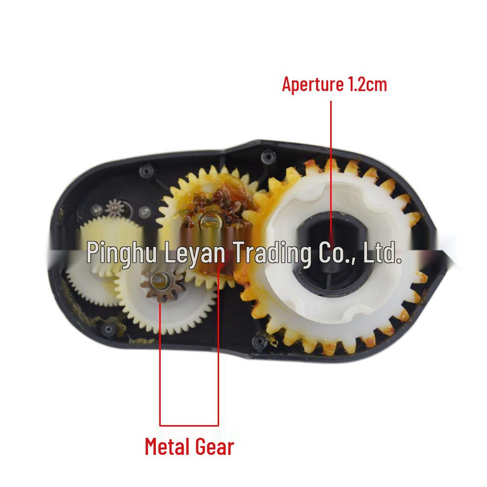 Детский электродвигатель 18000 об/мин 24 В с редуктором, привод 1,2 см, аксессуар для электромобиля