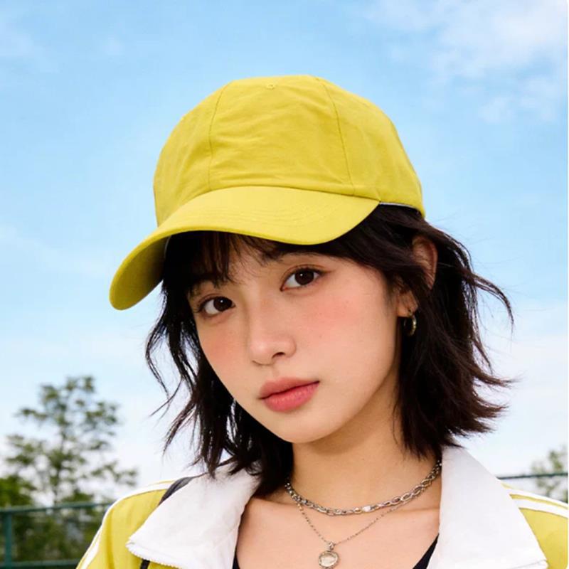 Hat female face small cap outdoor riding hiking breathable sun protection UV shading quick drying baseball cap