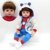 Delightful Reborn Toddler Boy Soft Silicone Bebe Doll Toy For Childrens Playtime