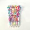 Cute Demon Hunters Anime K-POP Acrylic Topper Black Gel Pens, Kids Stationery for Student Study Supplies