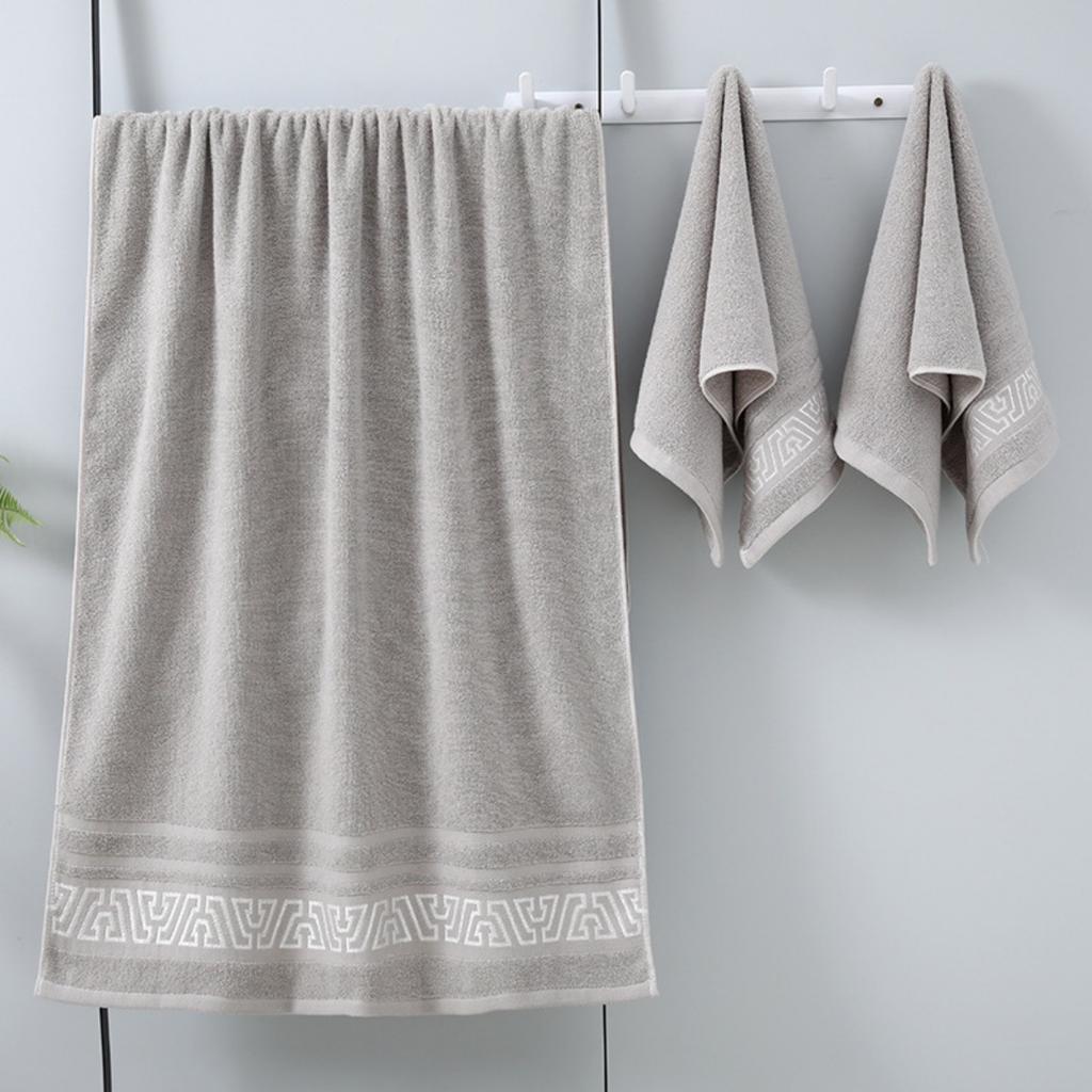 Новое банное полотенце из чистого хлопка, 32 нити, ретро этнический стиль, большое, толстое, быстросохнущее, впитывающее, хлопковое бытовое полотенце для мужчин и женщин