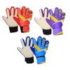 Adult Soccer Goalkeeper Gloves Sports Equipment Gift Trendy Strong Grip Practical Anti Slip Protective Lightweight for Beginner