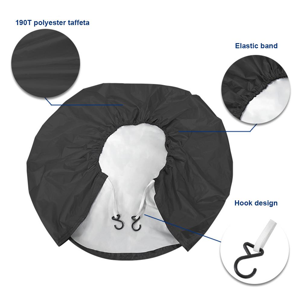 Чехлы для шин автофургона, туристического прицепа, кемпера, грузовика, внедорожника, автодома, водонепроницаемый чехол для колеса, защита от солнца, дождя и снега, подходит для шин 27–32 дюймов