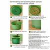 Split Structure Bean Sprout Nursery Pots Ventilated Hydroponic Germination Pot  Vegetable Growing