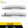 Bright Strip Handle Armrest Buckle Patch for 22 e:NS1 Car Door Modification