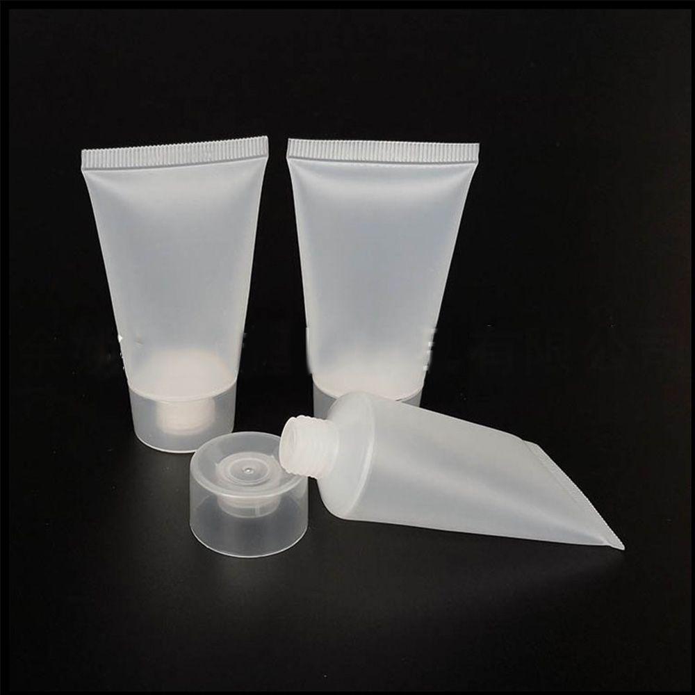 Шланг Сжимаемый Портативный Пластиковый Портативные Пустые Косметические Бутылки Очищающее Средство Для Лица Прозрачный