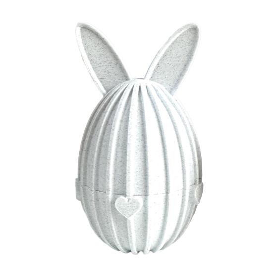 Заполняемое пасхальное яйцо, напечатанное на 3D-принтере, шарнирный гибкий пасхальный кролик с подвижными суставами для декора стола, наполнители для пасхальной корзины, подарки для детей и взрослых