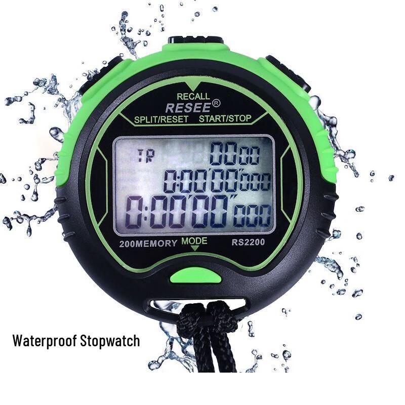 MR MOOSE Waterproof Sports Stopwatch