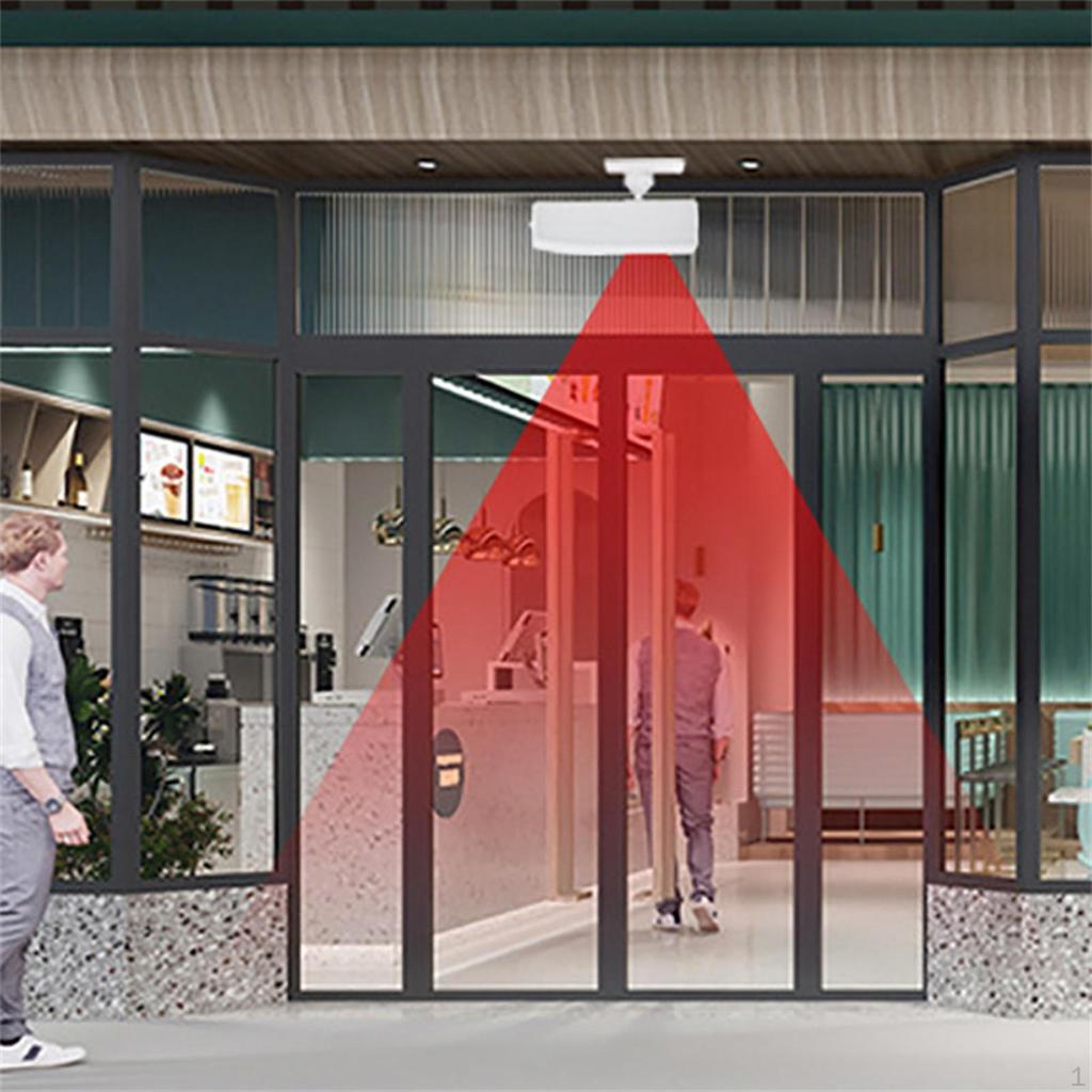 Инфракрасный датчик движения Welcome Doorbell 18 Music Alarm Sound Swivel Bracket Wall Mount Device для